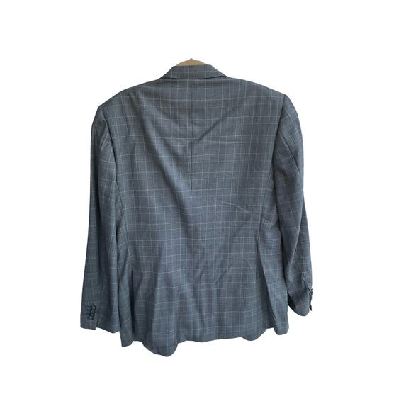 Corneliani Super 120's extra fine merinos wool blazer jacket 52 R - Picture 4 of 4